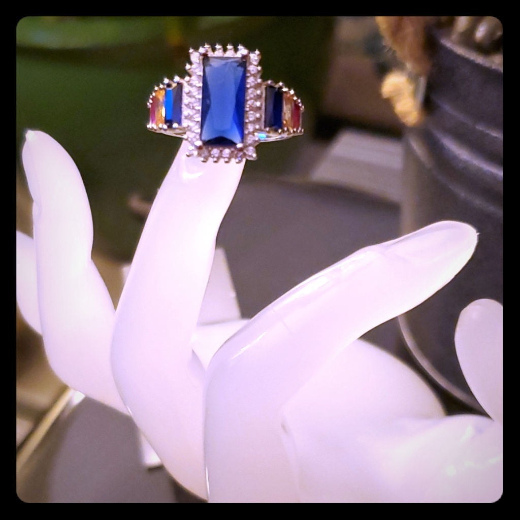 (Nwt) Solid 925 Multi-Color Ring